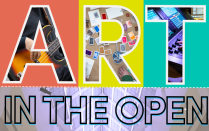 Art in the Open logo. 