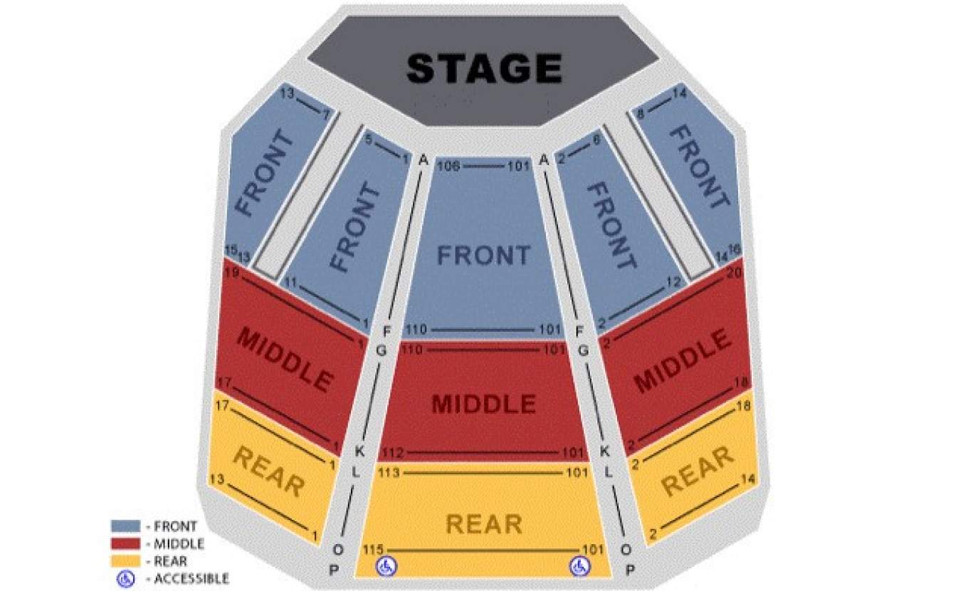 Seating Diagrams Center for the Arts University at Buffalo