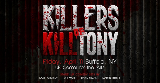 killers of kill tony logo. 