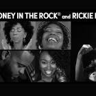 portraits of members of sweet honey in the rock with rickie lee jones. 