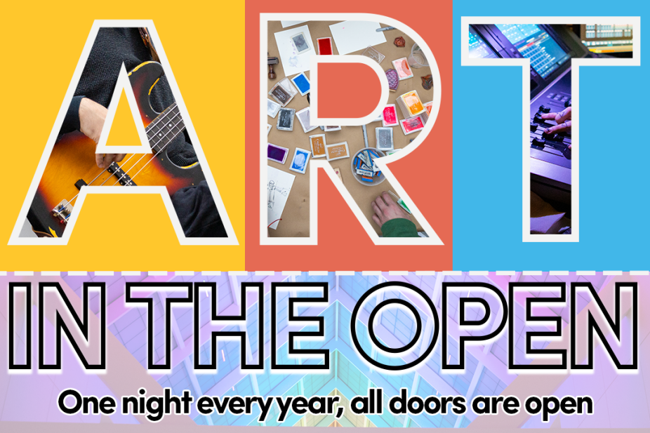 art in the open logo. 