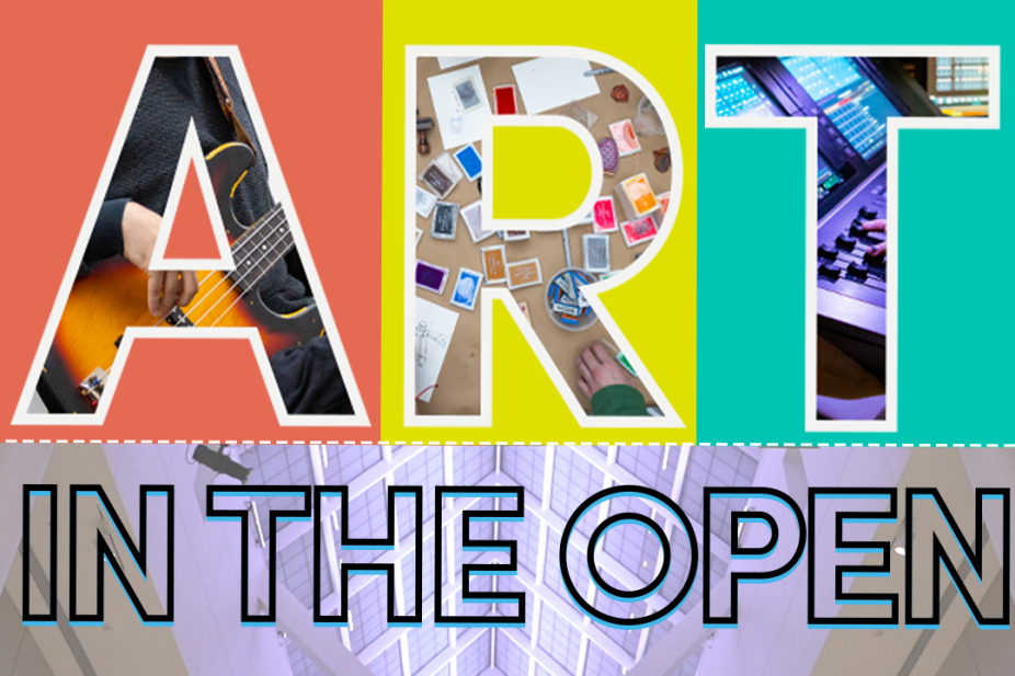 art in the open logo. 